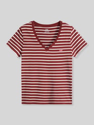 Regular Fit T-Shirt aus reiner Baumwolle von Levi's® Bordeaux - 33