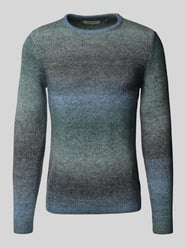 Gebreide pullover met ronde hals, model 'DANNIE' van Blend - 10