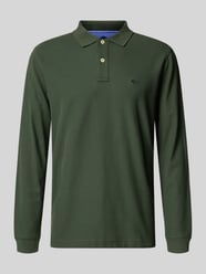 Regular fit poloshirt met logostitching van Fynch-Hatton - 3