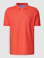 Koszulka polo z wyhaftowanym logo od Fynch-Hatton Czerwony - 9