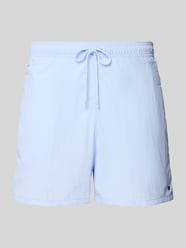 Spodenki kąpielowe o kroju regular fit z wyhaftowanym logo od Tommy Hilfiger - 34