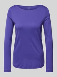 Longsleeve mit U-Boot-Ausschnitt von Christian Berg Woman Lila - 5