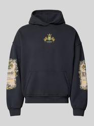 Bluza z kapturem o kroju oversized z czystej bawełny od RHUDE - 47