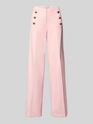 Wide Leg Hose mit Bügelfalten Modell 'Bridget' von SEDUCTIVE Pink - 13
