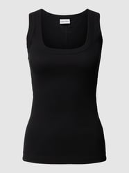 Tanktop in Ripp-Optik von Calvin Klein Womenswear Schwarz - 14