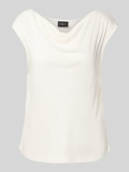 Loose fit shirt van pure viscose van s.Oliver BLACK LABEL - 8