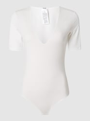 Body mit Stretch-Anteil von Wolford Weiß - 17