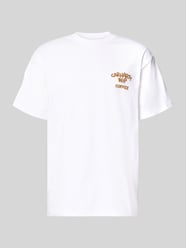 męski t-shirt o kroju regular fit z nadrukiem z motywem na tyle od Carhartt Work In Progress - 1