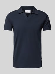 Poloshirt aus Baumwoll-Mix von Lindbergh Blau - 26