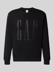 Bluza z okrągłym dekoltem i logo od GAP - 16