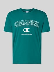 t-shirt z nadrukiem z logo i okrągłym dekoltem od Champion - 8