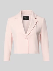 Regular Fit Kurzblazer mit Reverskragen von s.Oliver BLACK LABEL Pink - 27