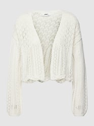 Strickjacke aus Häkelspitze Modell 'NOLA' von Only Weiß - 44