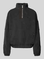 Sweatshirt met opstaande kraag van Pegador Grijs / zwart - 47