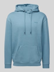 Hoodie mit Kapuze Modell 'Downton' von Blend Blau - 28