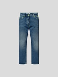 Mid Rise Jeans im Relaxed Fit von MSGM Blau - 2