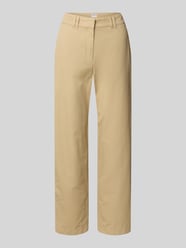 Chino mit Paspeltaschen am Gesäß von Jake*s Casual Beige - 44