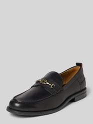 Loafersy z czystej skóry bydlęcej Model 'VARIAN_LOAF_PLGRHW' od HUGO - 19