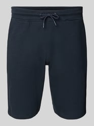 Szorty o kroju straight fit z wyhaftowanym logo model 'Fillip' od Blend - 46