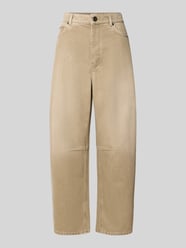 Regular Fitt Barrel Jeans aus reiner Baumwolle Modell 'ARCADIA' von Weekend Max Mara Beige - 31