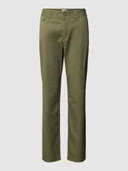 Slim fit chino met paspelzakken van s.Oliver RED LABEL Groen - 12