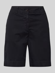 Szorty chino w kroju regular fit z mieszanki bawełny od Marc O'Polo - 2