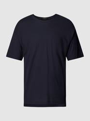 T-Shirt mit Rundhalsausschnitt Modell 'Eros' von Drykorn Blau - 30