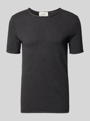 t-shirt o kroju slim fit z okrągłym dekoltem model 'Sonoma' od American Vintage - 12