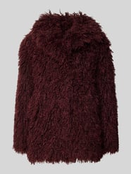 Jacke aus Kunstfell Modell 'KIWI' von OAKWOOD Bordeaux - 4