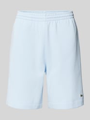 Regular Fit Sweatshorts mit elastischem Bund von Lacoste Beige - 23