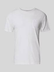 T-shirt z mieszanki bawełny i lnu z brustaszą od Superdry - 25