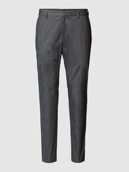 Slim Fit Anzughose mit Nadelstreifen von Tommy Hilfiger Tailored Grau - 35