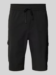 Regular Fit Cargoshorts mit elastischem Bund Modell 'Urbanex' von BOSS Green - 29