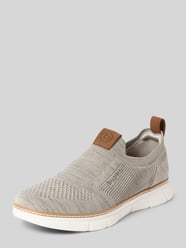 Sneaker mit Logo-Detail Modell 'Pasadena' von bugatti Beige - 5