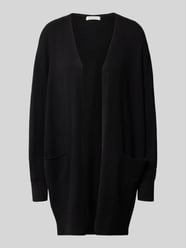 relaxed fit gebreid jack van viscosemix met steekzakken van Christian Berg Woman - 12