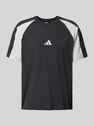 T-Shirt mit Label-Print von ADIDAS SPORTSWEAR Schwarz - 43