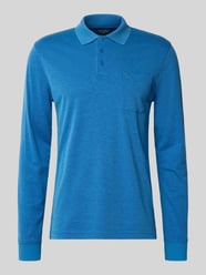 Regular Fit Poloshirt im langärmeligen Design von Christian Berg Men - 46