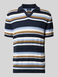 Strickshirt im Allover-Look mit Polokragen von MCNEAL - 42