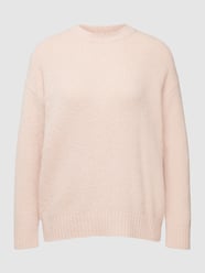 Gebreide pullover met ribboorden, model 'XANADU' van Weekend Max Mara Roze - 27