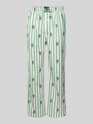 comfort fit pyjamabroek van puur katoen model 'PJ PANT-SLEEP-BOTTOM' van Polo Ralph Lauren Underwear - 35