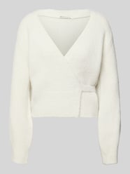 Regular fit gebreid jack in wikkellook van Tom Tailor Denim - 43