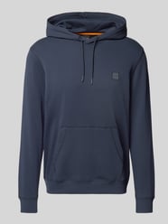 Bluza z kapturem i detalem z logo model ‘Wetalk’ od BOSS Orange - 42