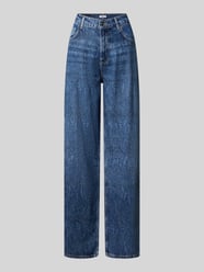 straight fit jeans van puur lyocell van Liu Jo White - 43