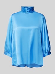 Regular fit blouse met opstaande kraag van Milano Italy - 25