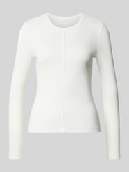Longsleeve in Ripp-Optik Modell 'Sadalie' von OPUS - 35