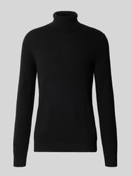 Regular Fit Strickpullover aus reinem Kaschmir mit Rollkragen von Christian Berg Men - 42
