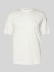 T-Shirt mit Label-Stitching von Emporio Armani - 37