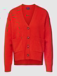 Cardigan in gebreide look, model 'CAMEL MELA' van Polo Ralph Lauren Oranje - 27