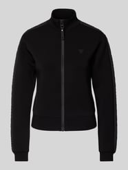 Sweatjacke mit Stehkragen Modell 'NEW ALLIE' von Guess Activewear - 48