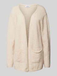 Cardigan aus Mohair-Mix mit Eingrifftaschen von Be Pure Dutch Beige - 3